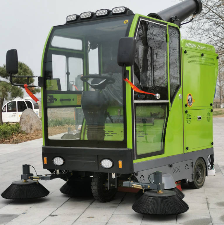 六盘水道路清洁广泛应用电动环卫清扫车
